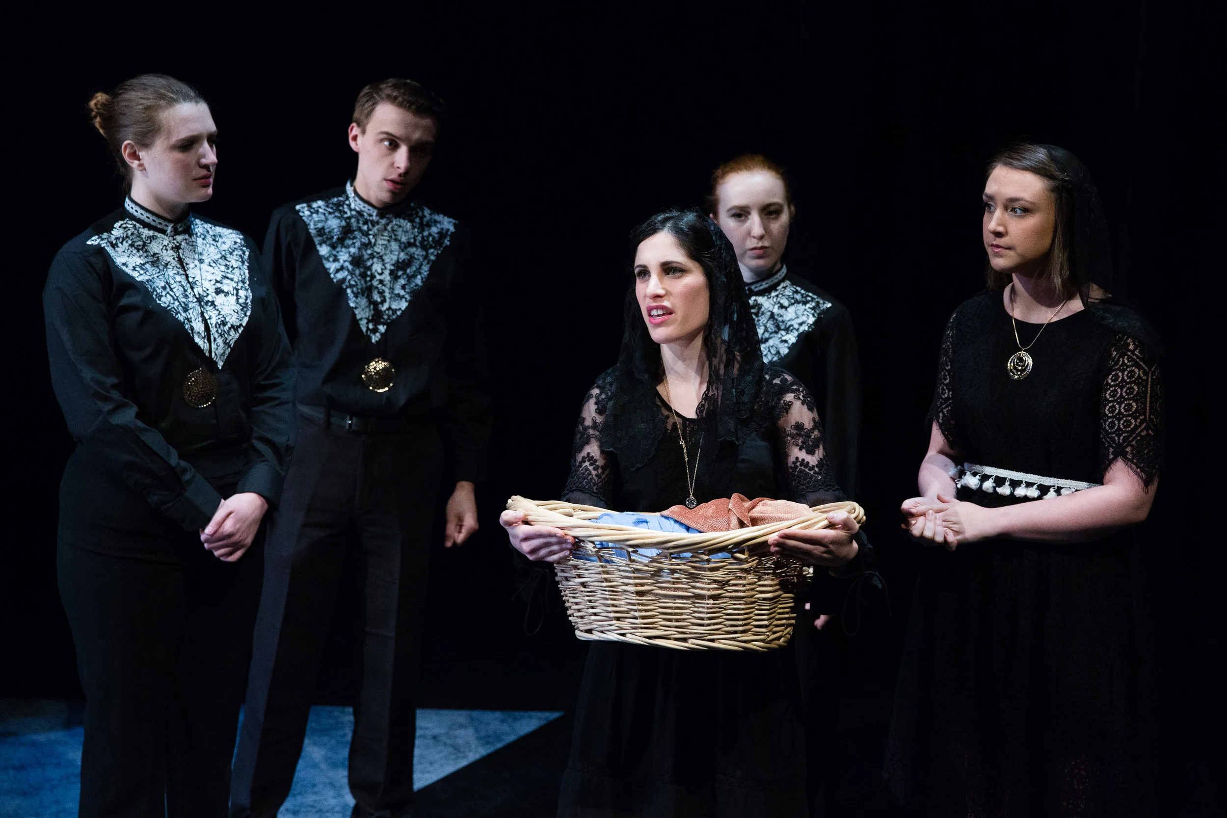   The Winter's Tale , 2016, School of Drama, The New School, Melissa Crespo (Director), Stephen Carmody (Scenic Design), Luc Haac (Costume Design), Carl Wiemann (Lighting Design), Beth Lake (Sound Design), Federica Borlenghi (Assistant Director) 