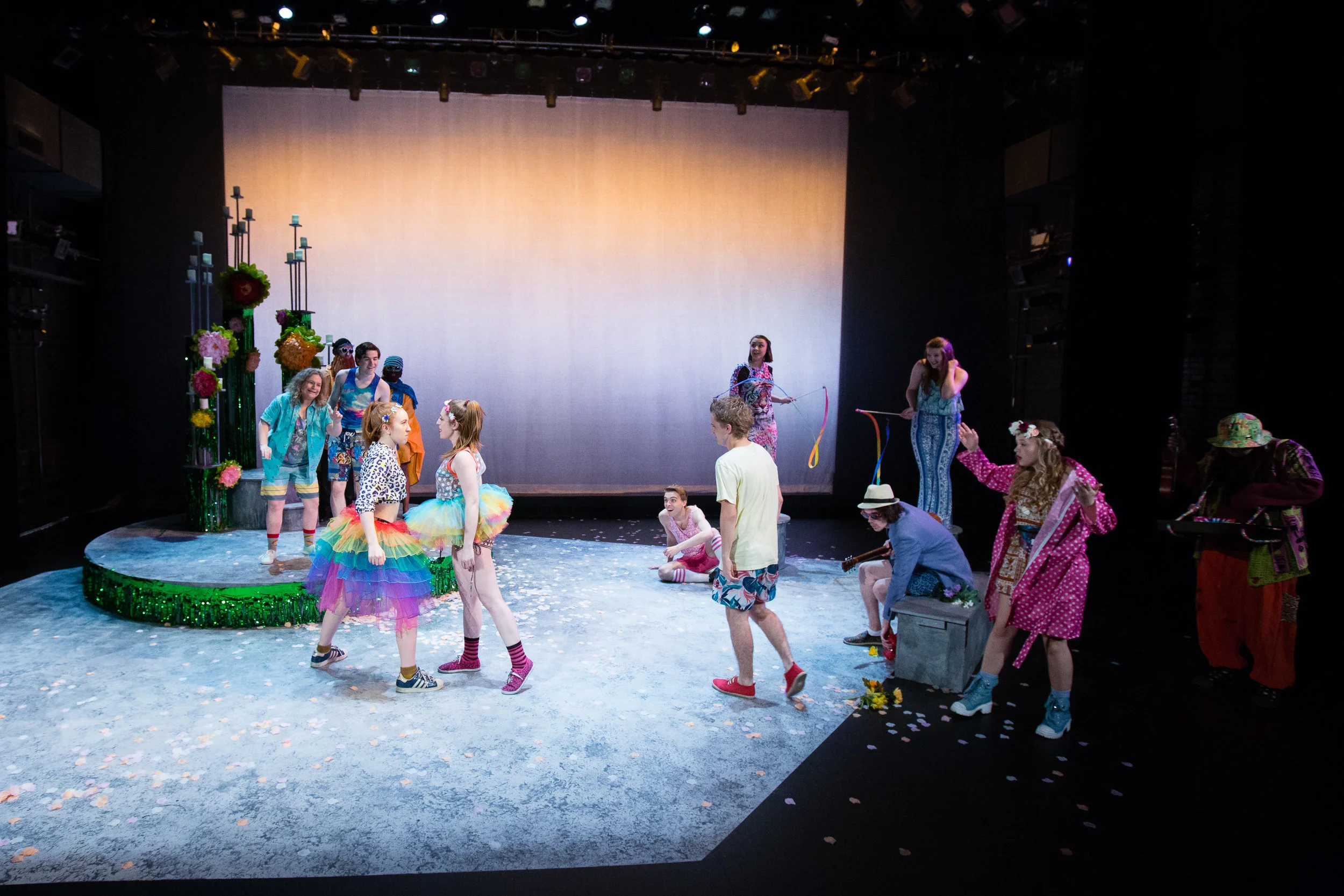   The Winter's Tale , 2016, School of Drama, The New School, Melissa Crespo (Director), Stephen Carmody (Scenic Design), Luc Haac (Costume Design), Carl Wiemann (Lighting Design), Beth Lake (Sound Design), Federica Borlenghi (Assistant Director) 