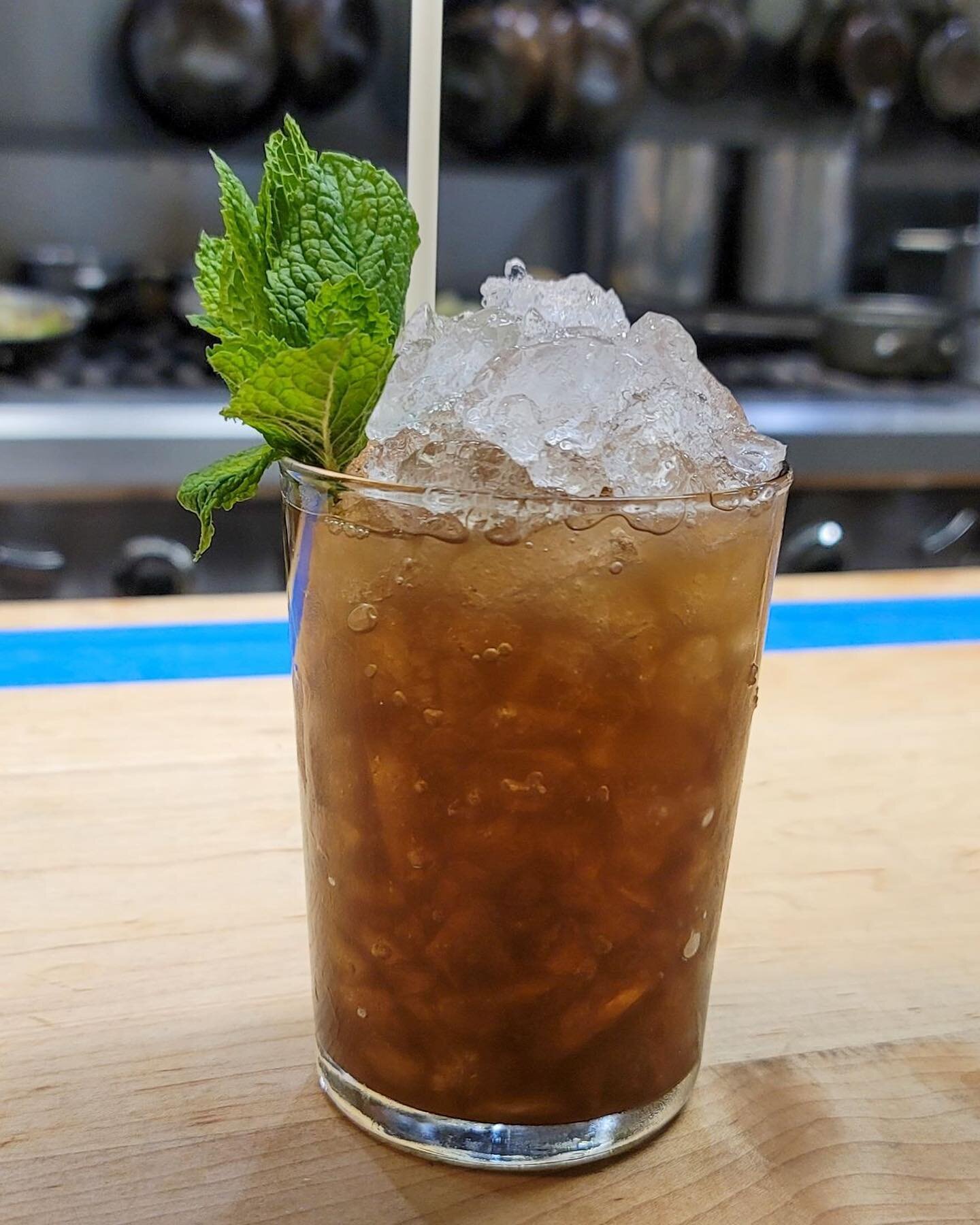We decided our mint julep is too good to say good-bye to.

Come enjoy this regional and seasonal classic after the horse race this weekend.

It&rsquo;s made with high-proof bourbon, mint syrup, and crushed ice.

Reserve link in bio, or hit the Reserv