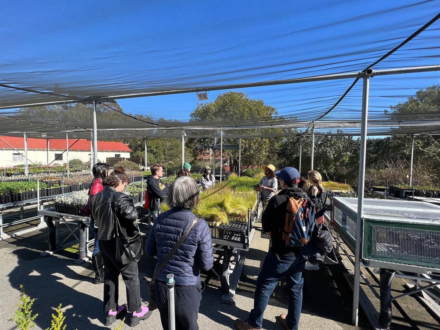 This week the M.Arch Studio 2 &ldquo;Systems + Environments&rdquo; led by Adam Marcus and Margaret Ikeda visited the @presidiosf for a tour of their project site, the Presidio Nursery. The students are developing proposals for a Center for Ecological