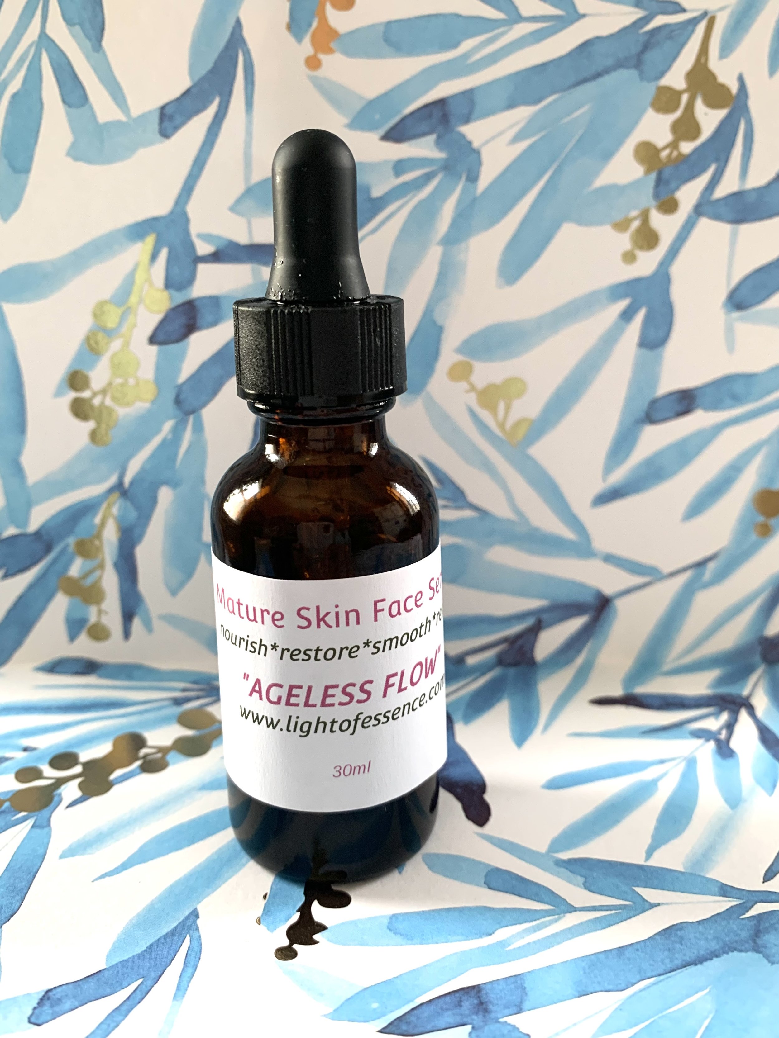 "Ageless flow" mature skin face oil, 30 ml