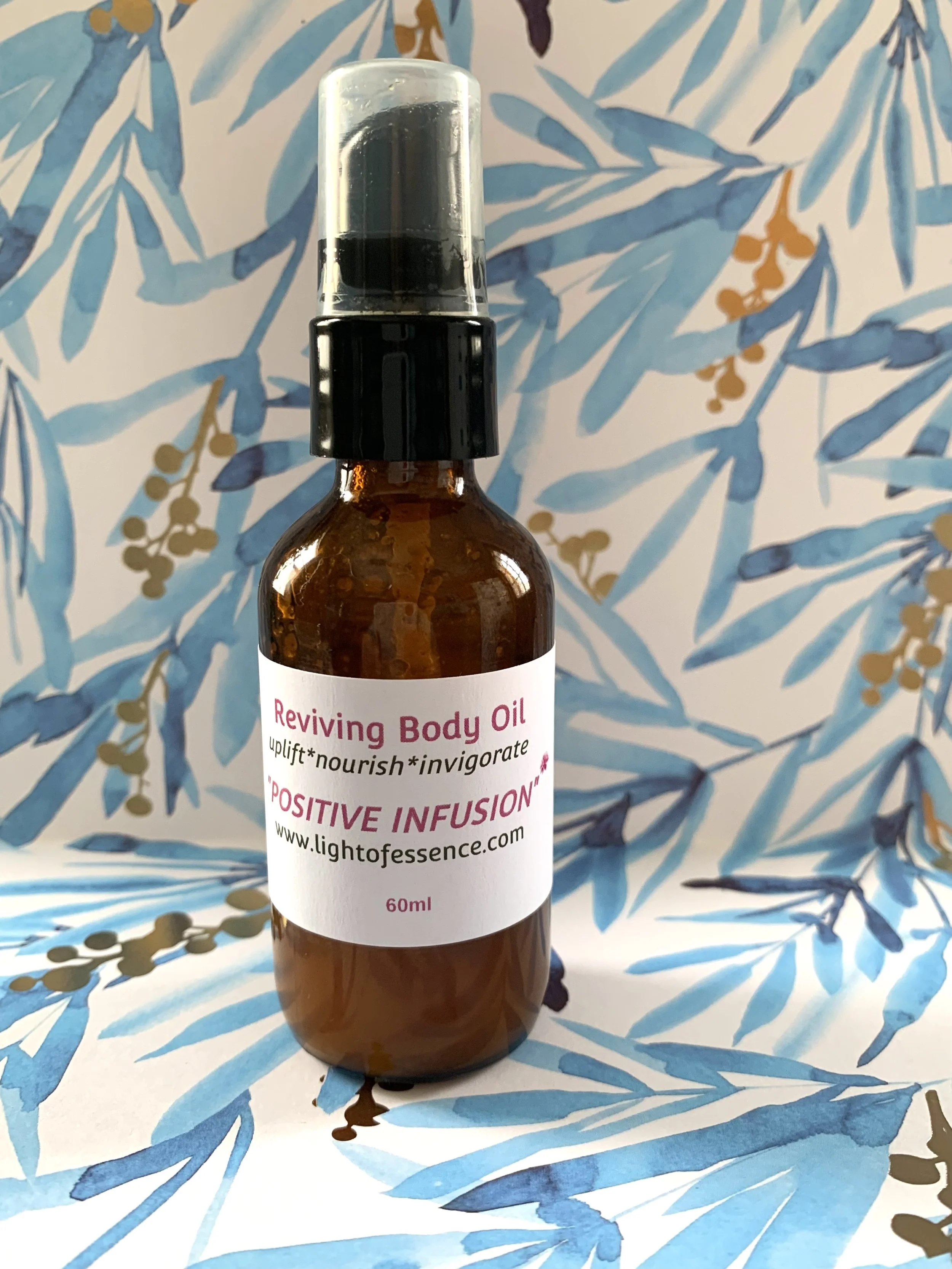 Positive Infusion Reviving Argan Body Oil, 60ml