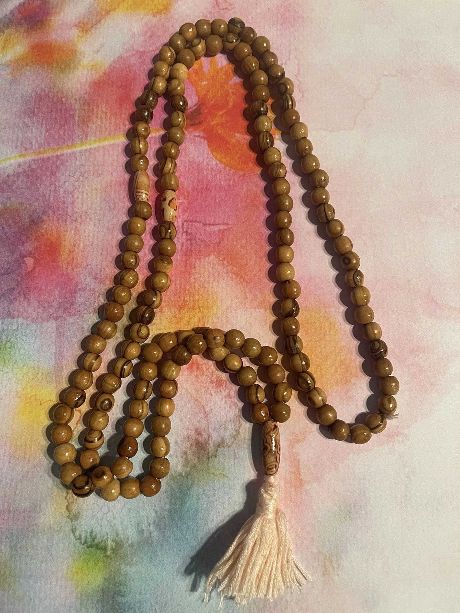 pink tassel mala 144 8mm.jpg