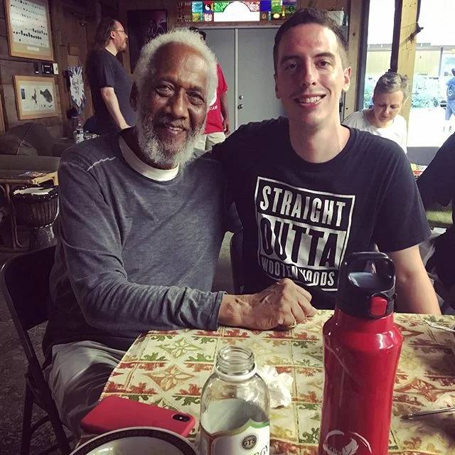 Tonight I ate dinner and chatted one-on-one with Chuck Rainey. He happily answered all my questions about touring and opening for The Beatles, working with Quincy Jones, Steely Dan, Aretha Franklin and soooo much more as we ate fried chicken. Sometim