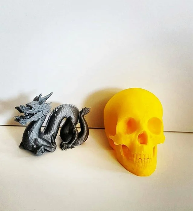 Here's a 3D Printed Dragon and Skull. We can create lots of unique designs. Anything you can dream of, we can make a reality. 
www.Moolean.com 
702-723-9893

#3Dprinting #3Dprint #3Dscan #tech #moolean #LasVegas #future #technology #LV #PLA #Nevada #