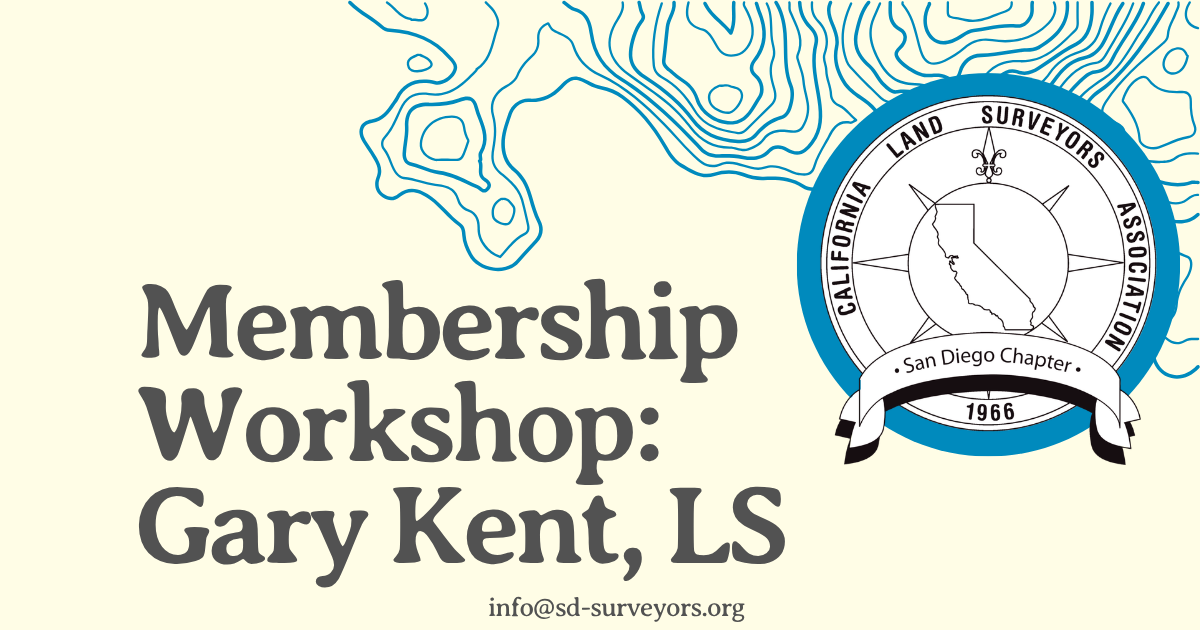 Membership Workshop: Gary Kent