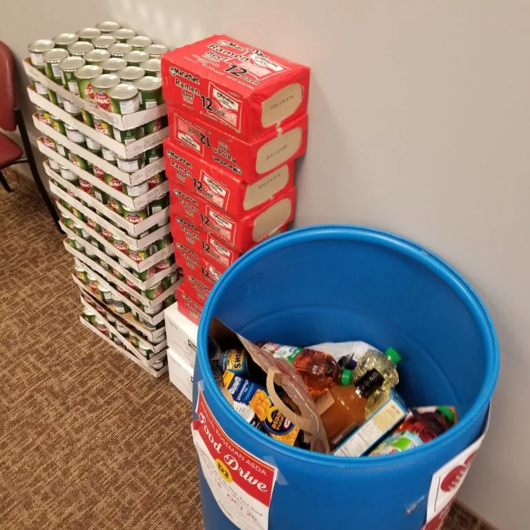 The winning collection bin!
