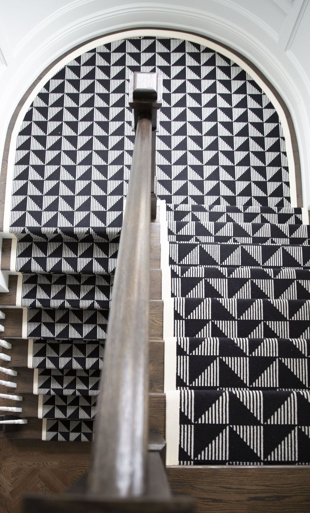 Patterned Stair Runner