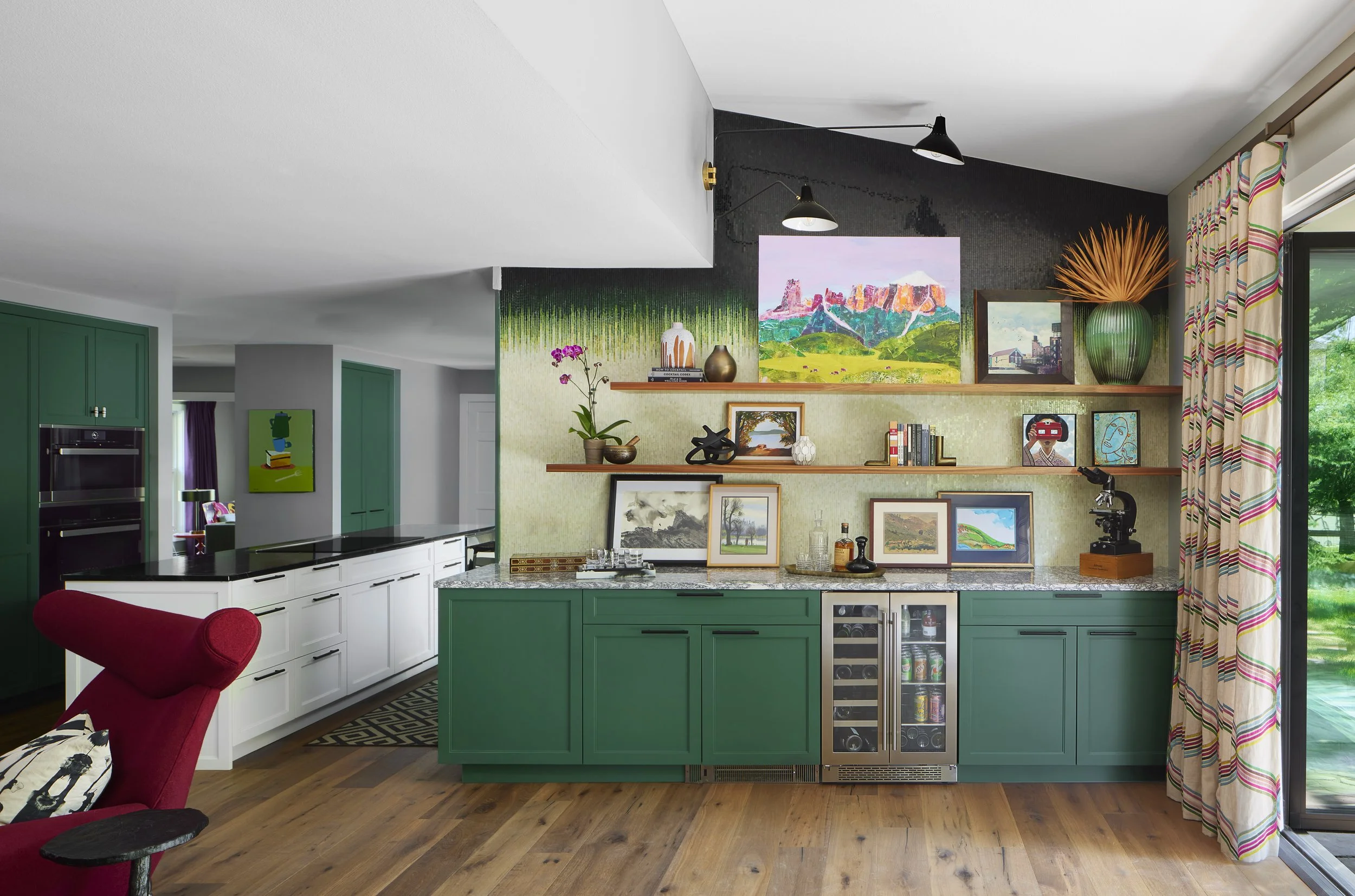 Tile 101 with Decorative Materials