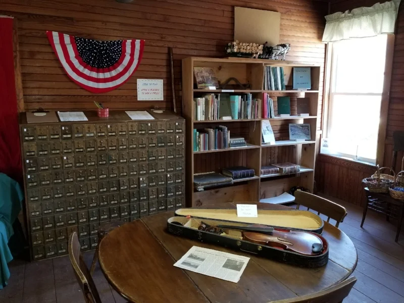 Museum exhibits include a violin made by Canton's Frank Richardson.