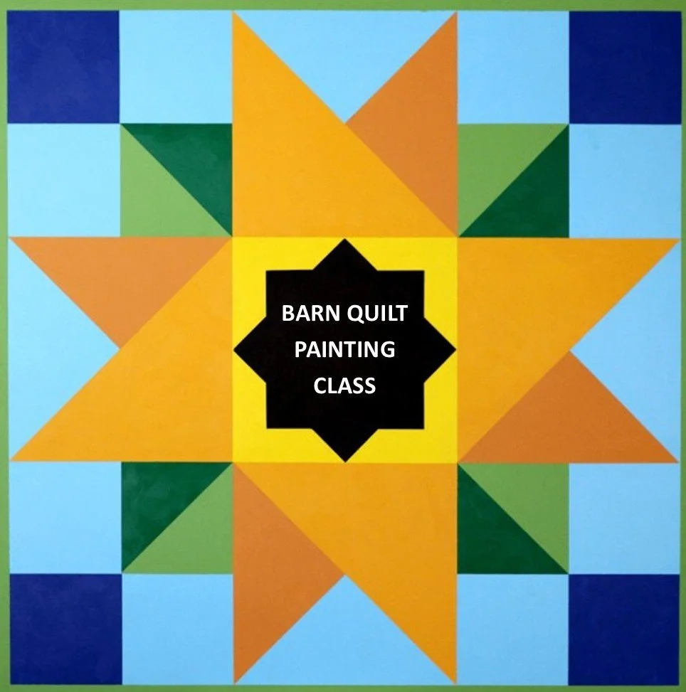 Barn Quilt Painting Class 