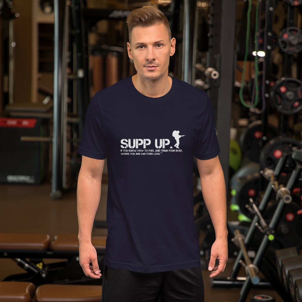 Printful---SUPP-UP-Soldier-Ruck-Front-Logo-and-Slogan-DARK_Printful---SUPP-_mockup_Front_Mens-Lifestyle_Navy.png