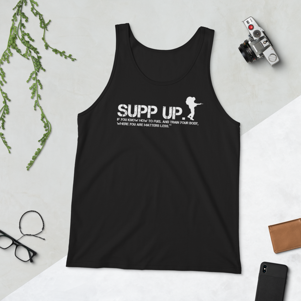 Printful---SUPP-UP-Soldier-Ruck-Front-Logo-and-Slogan-DARK_Printful---SUPP-_mockup_Front_Flat-Lifestyle_Black.png