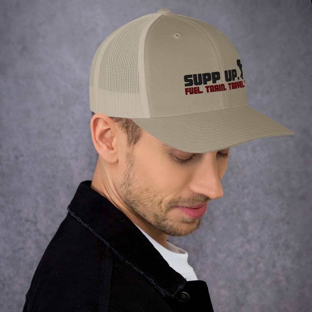 SUPP-UP-Soldier-Ruck-Front-Logo-and-Slogan-Trucker-Hat-SOLID-VECTOR_mockup_Right_Mens_Khaki.png