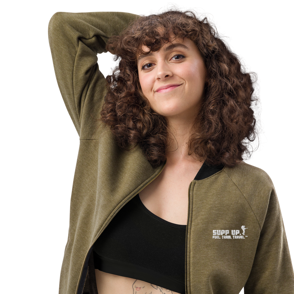 workout bomber jacket