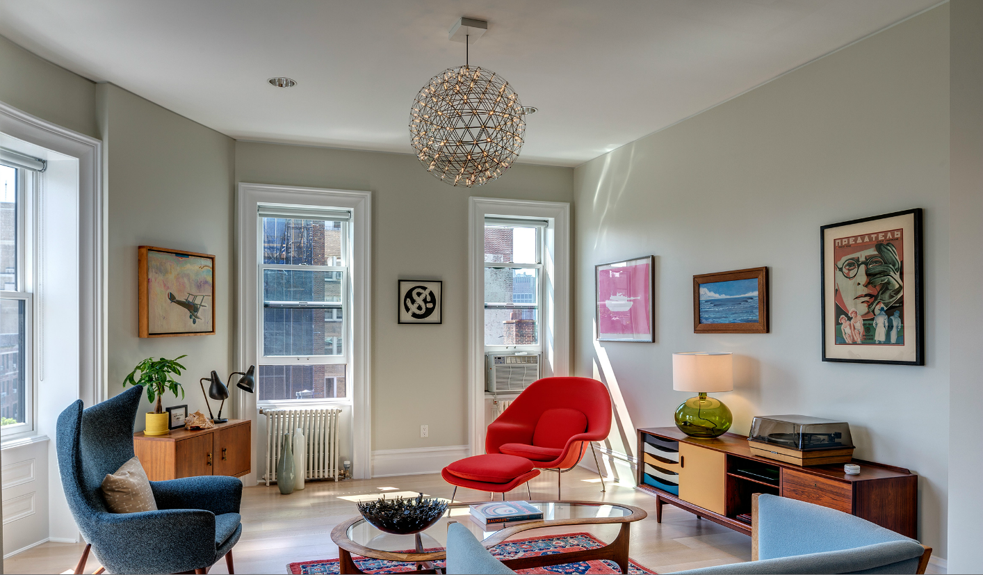 Hicks Street living room