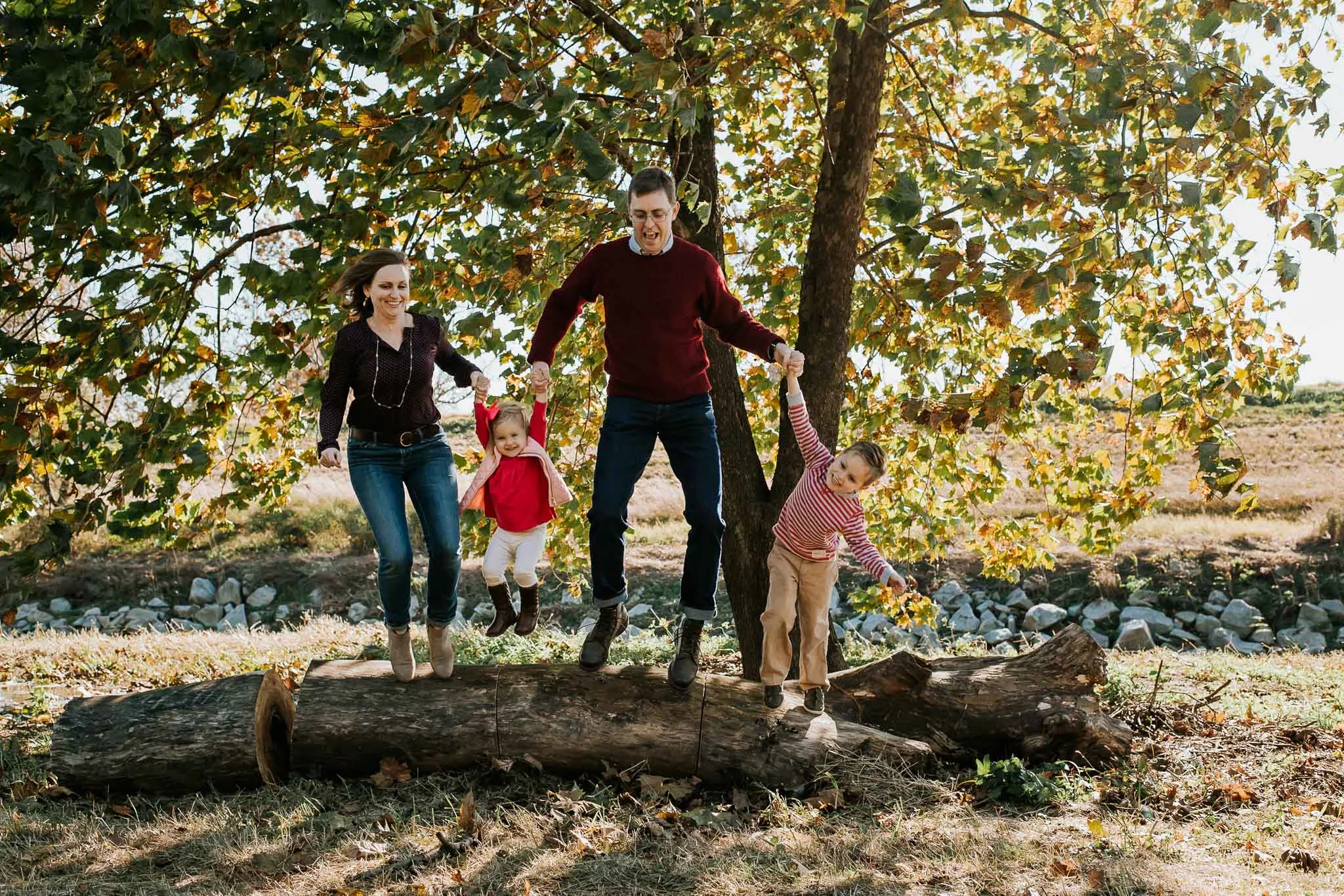 family photography outdoors washington dc