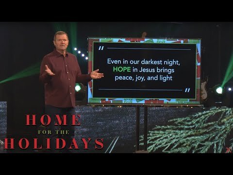Home For The Holidays Part 3-"Finding HOPE In Dark Times"-Pastor BJ- Full Service