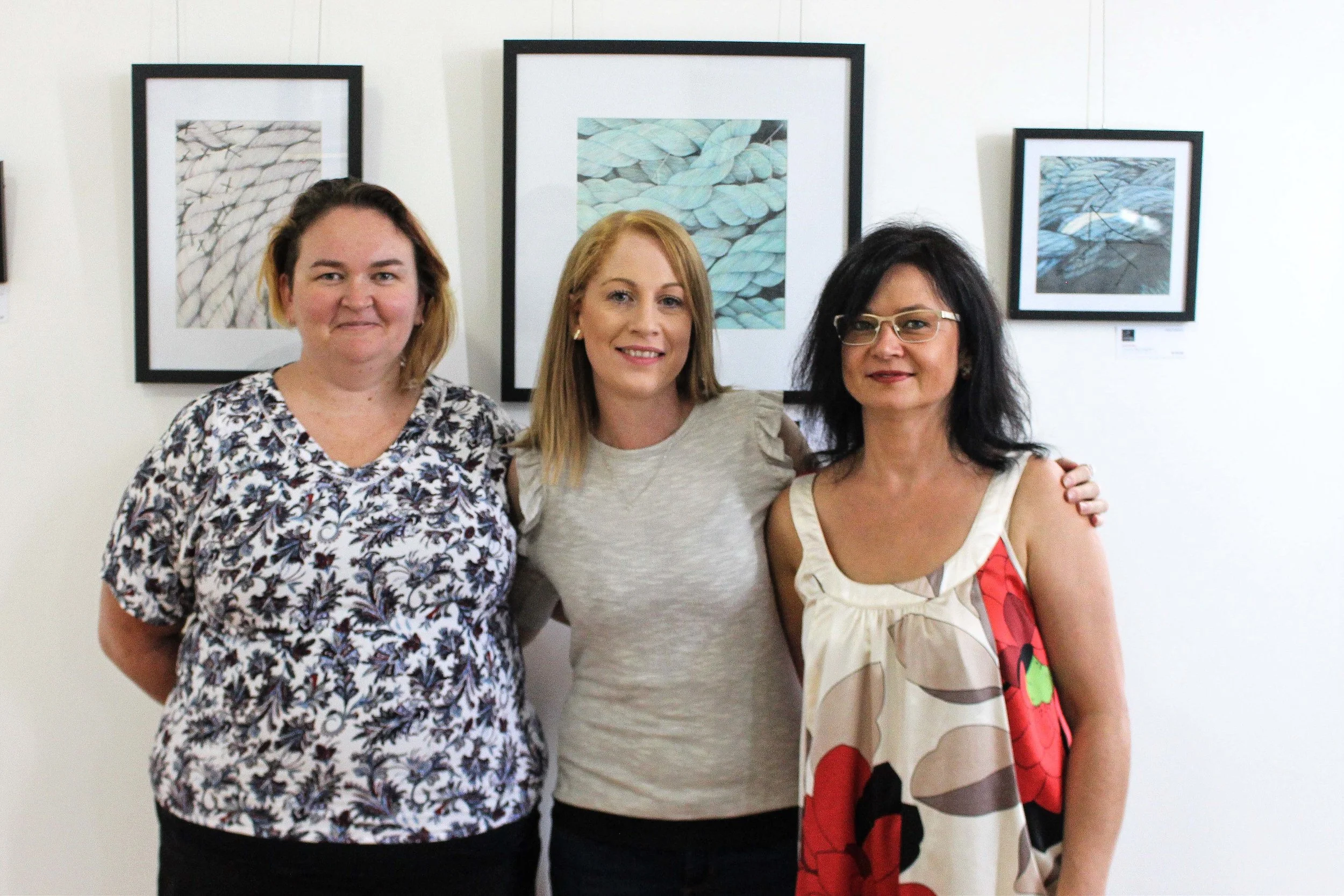 Corrina McLaughlin, Chantel Schott and Renata Buziak. Photography by Rochelle Blakelock.