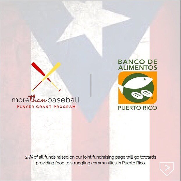 I am working with @mtb_org to ensure no Puerto Rican goes to bed hungry and
no minor leaguer has to give up on their dream because of their financial situation ⚾️🙏Click the link in my bio to donate 
Estoy trabajando con @mtb_org para asegurar que ni