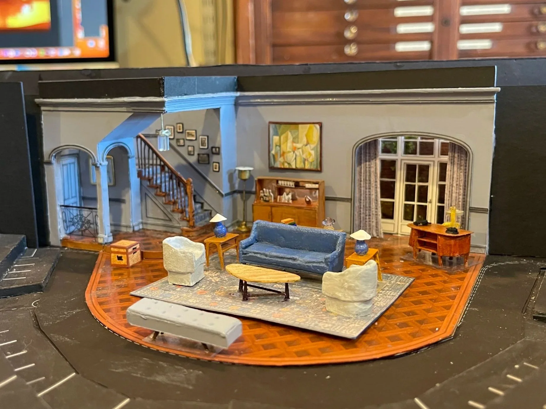 1/4" = 1'0" Model