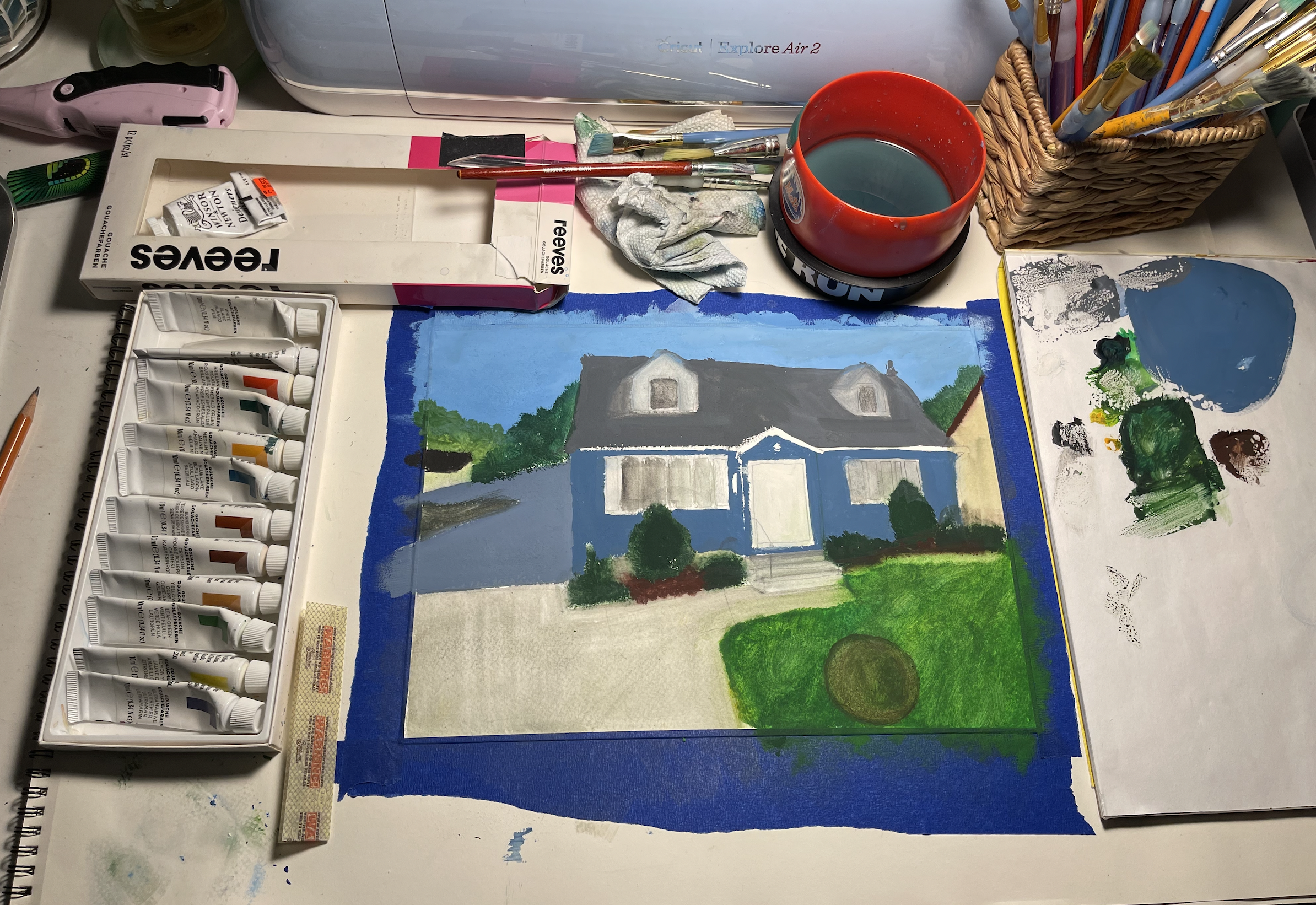 Nana's House Gouche - in progress