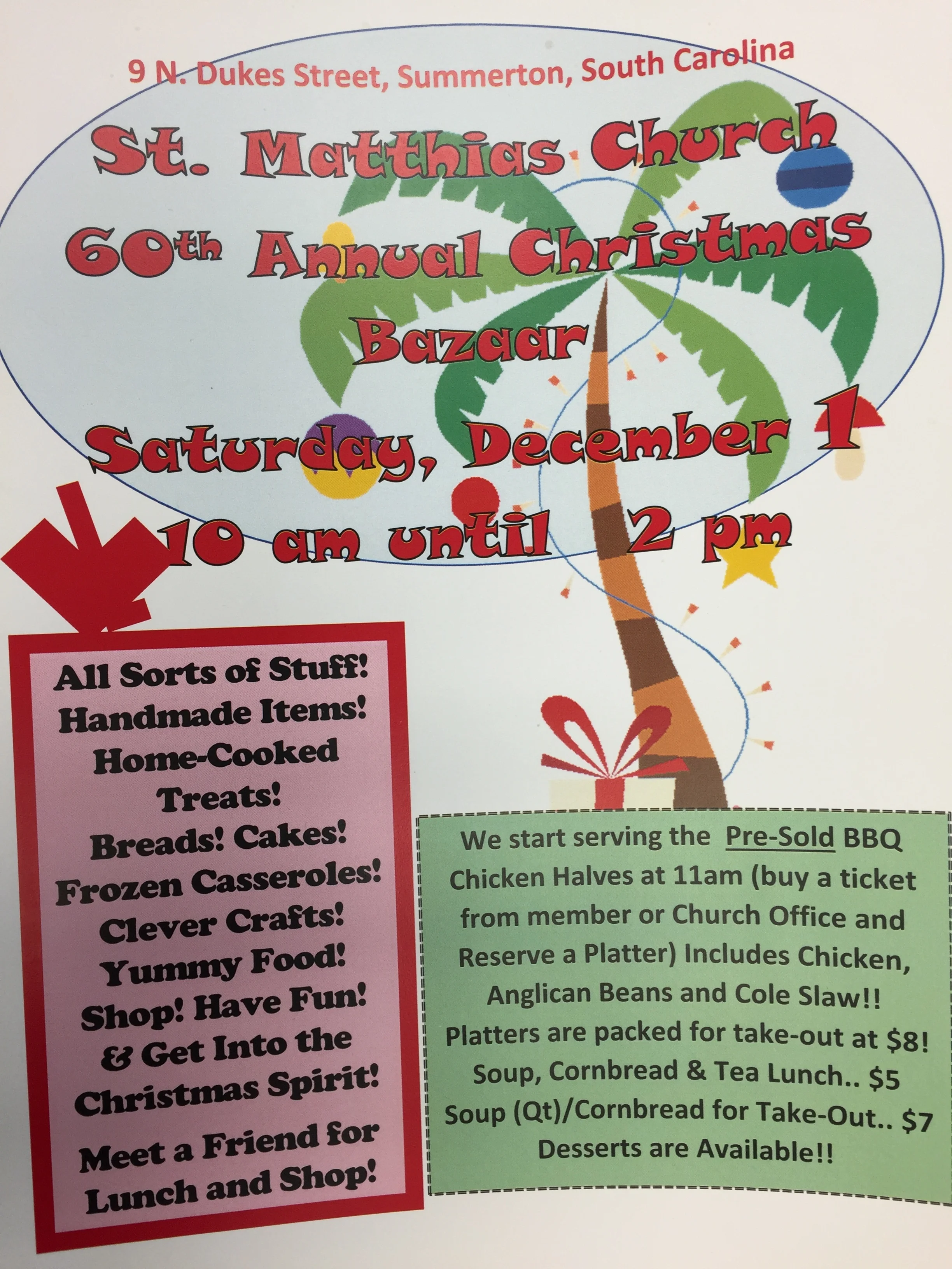 60th Annual Christmas Bazaar