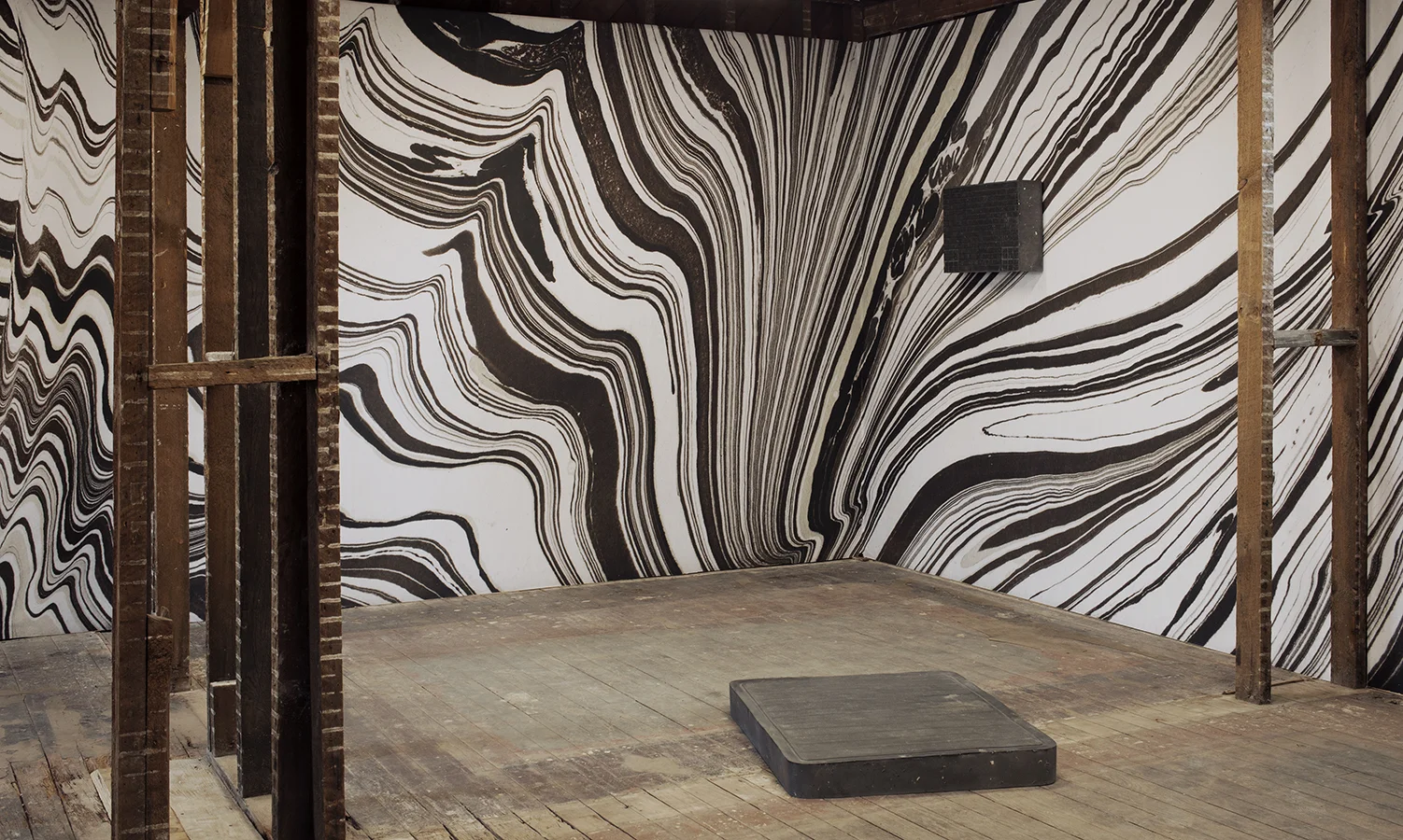   Quite Fairly Rather , 2015  A three-person exhibition, with sculptures by Carey Denniston, sound installation by Hanne Lippard, and wallwork by Lauren Clay.  Topless Gallery, Rockaway Beach, New York Curated by Jenni Crain and Brent Birnbaum  