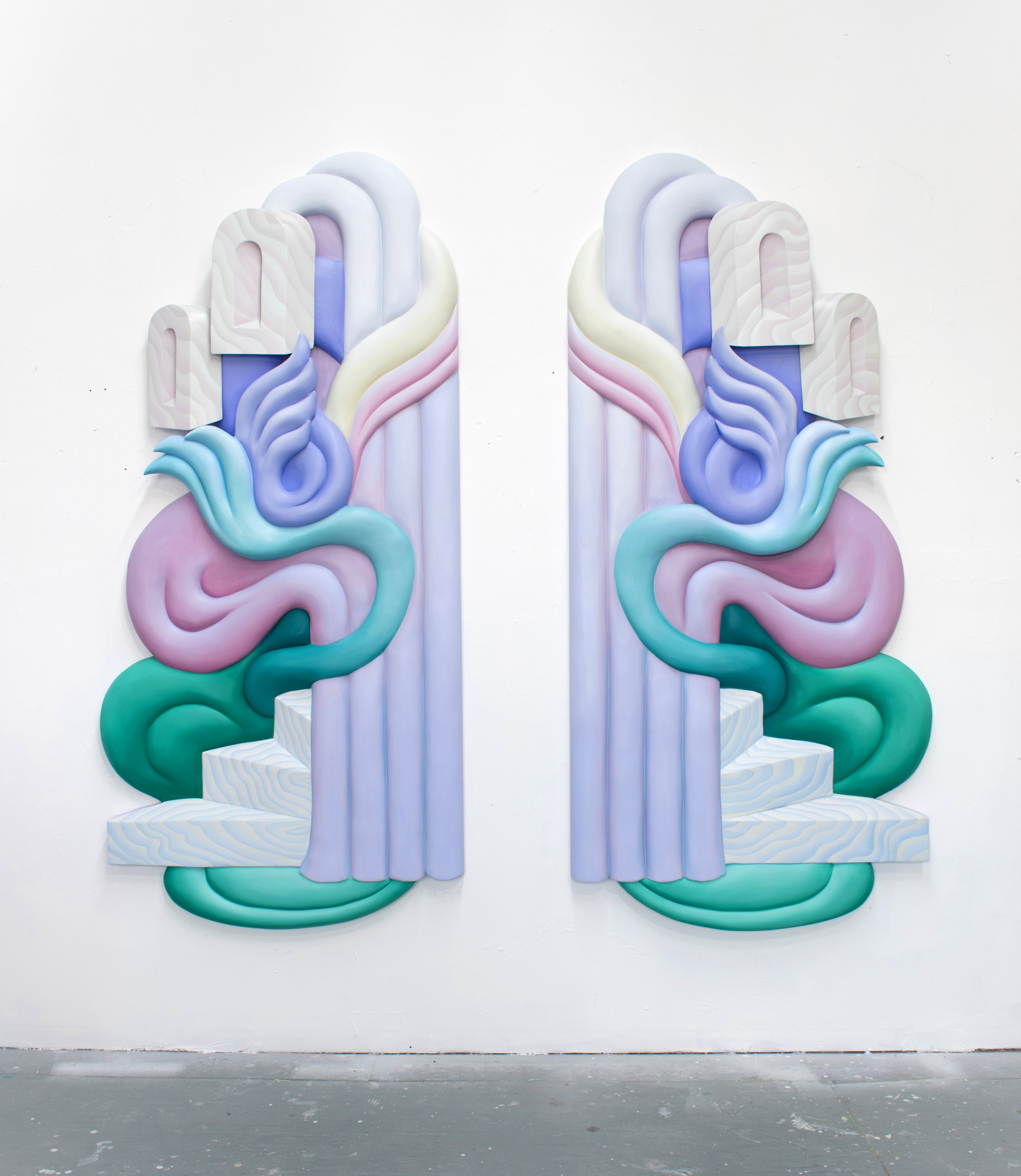Diptych, 2026, materials here, dimensions, etc