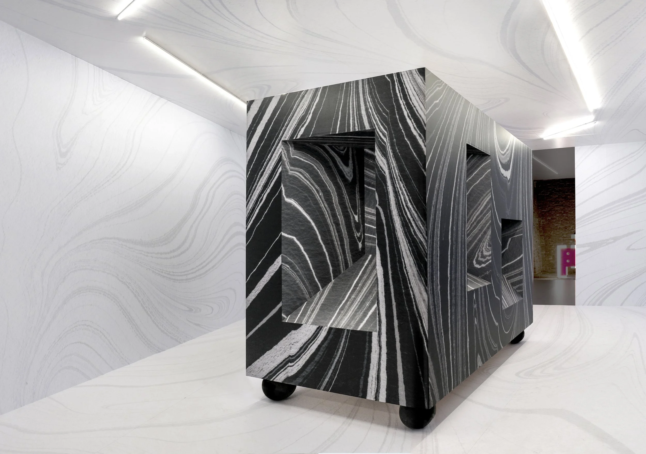 Cenotaph, for Peter Halley's Heterotopia I, Venice, Italy, 2019