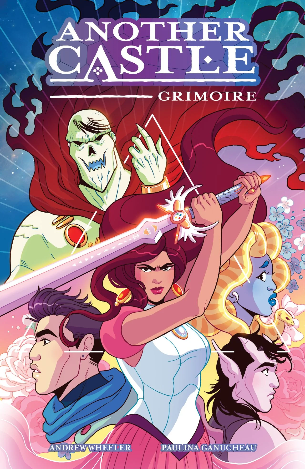 Another Castle trade paperback cover- Oni Press