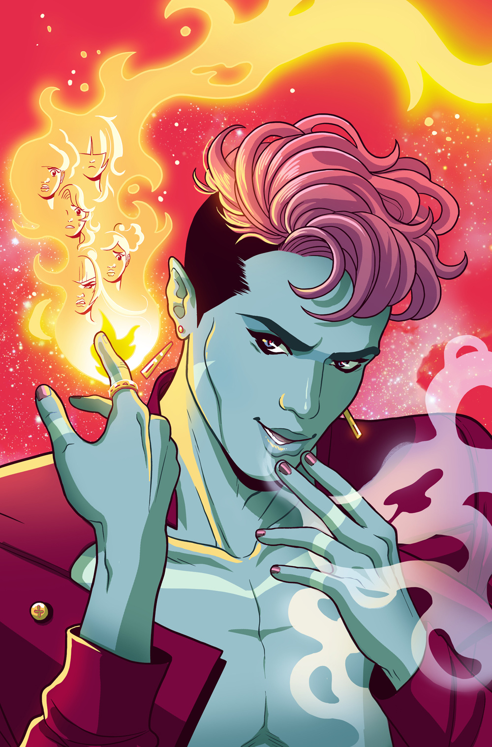  Zodiac Starforce: Cries of the Fire Prince #2 cover- Dark Horse comics 