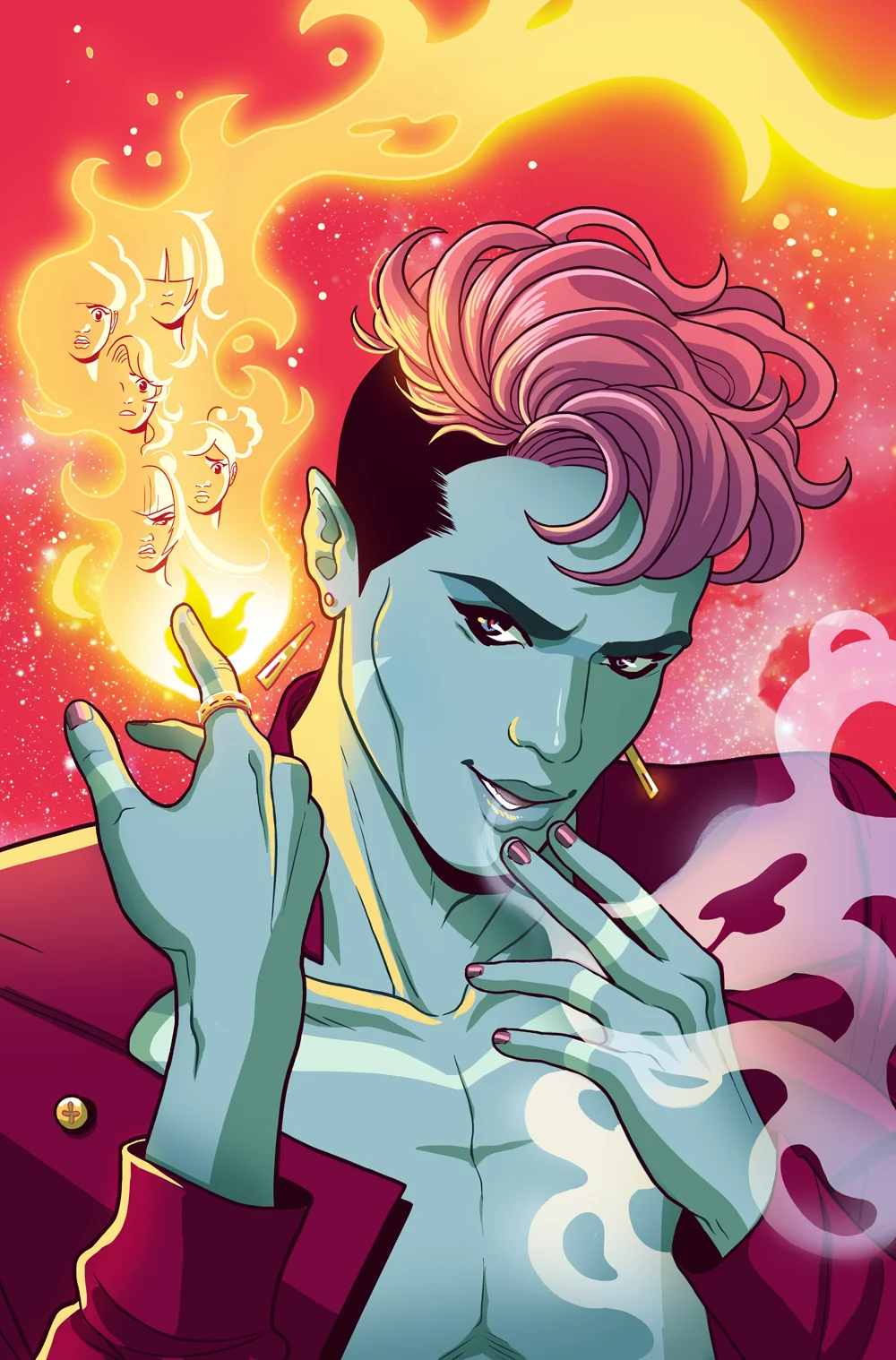 Zodiac Starforce: Cries of the Fire Prince #2 cover- Dark Horse comics