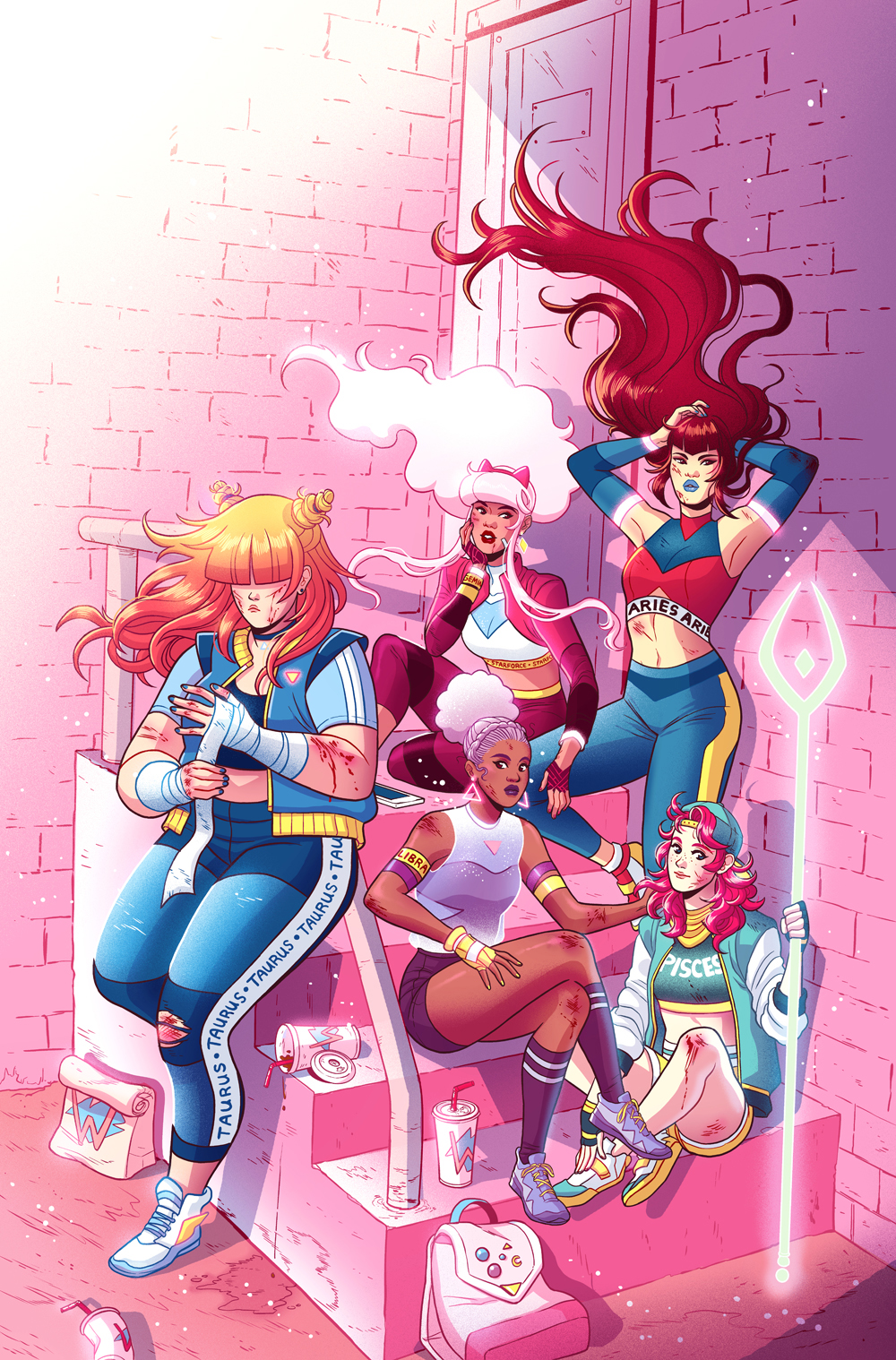  Zodiac Starforce: Cries of the Fire Prince Issue 4 cover- Dark Horse Comics 