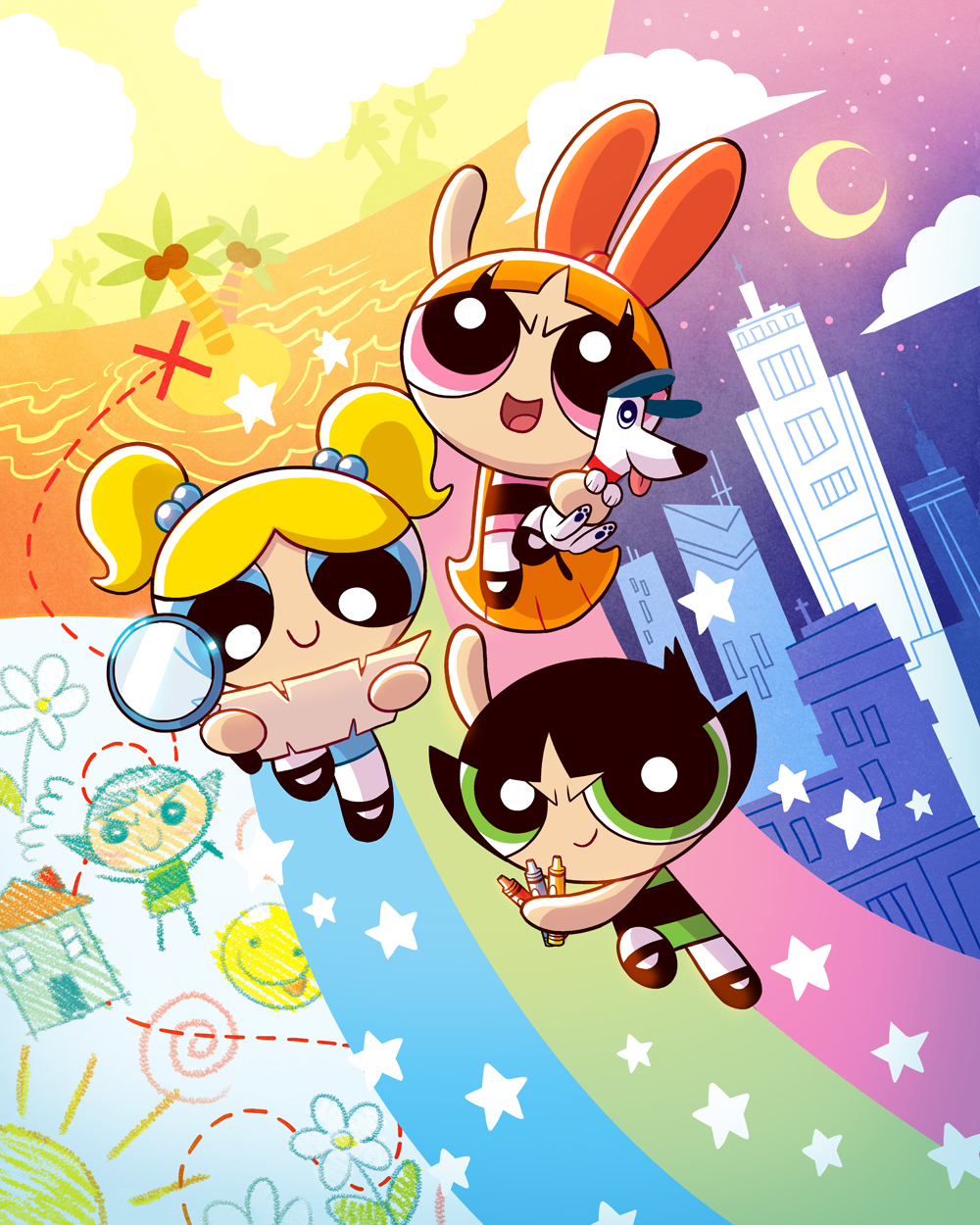 Powerpuff Girls Activity Book cover