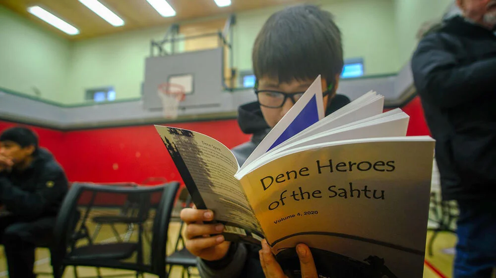APTN coverage of Dene Hero book launch