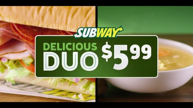 Subway Delicious Duo