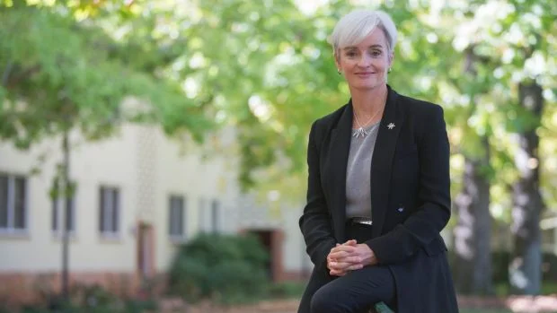 Professor Emma Johnston, UNSW Dean of Science and president of Science and Technology Australia. Photo: Lannon Harley / ANU