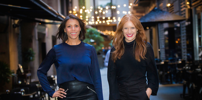 Kelly Slessor and Emma Sharley. Source: Supplied