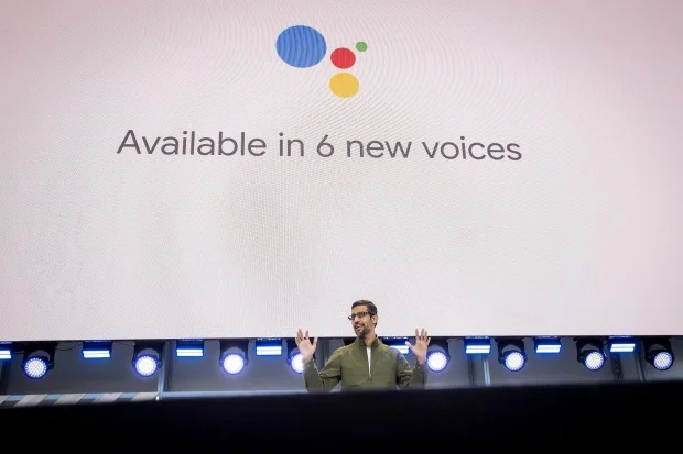 Google CEO Sundar Pichai unveiled a voice assistant that sounds exactly like a human voice. Michael Short