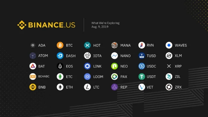 Binance US evaluating 30 cryptos for possible listing (Binance.us)