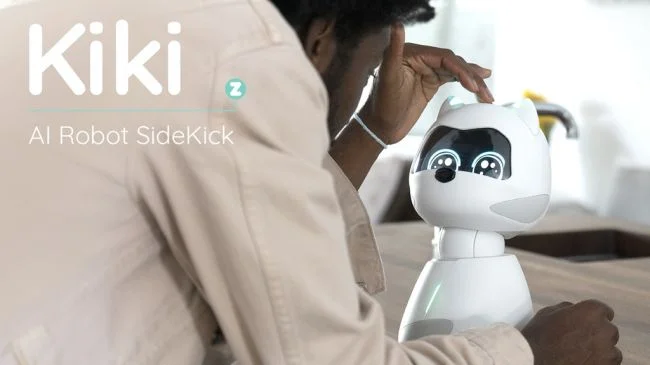 The Zoetic Kiki has a number of expressions, which helps to build a connection between you and your robo-pet (Image credit: Zoetic)