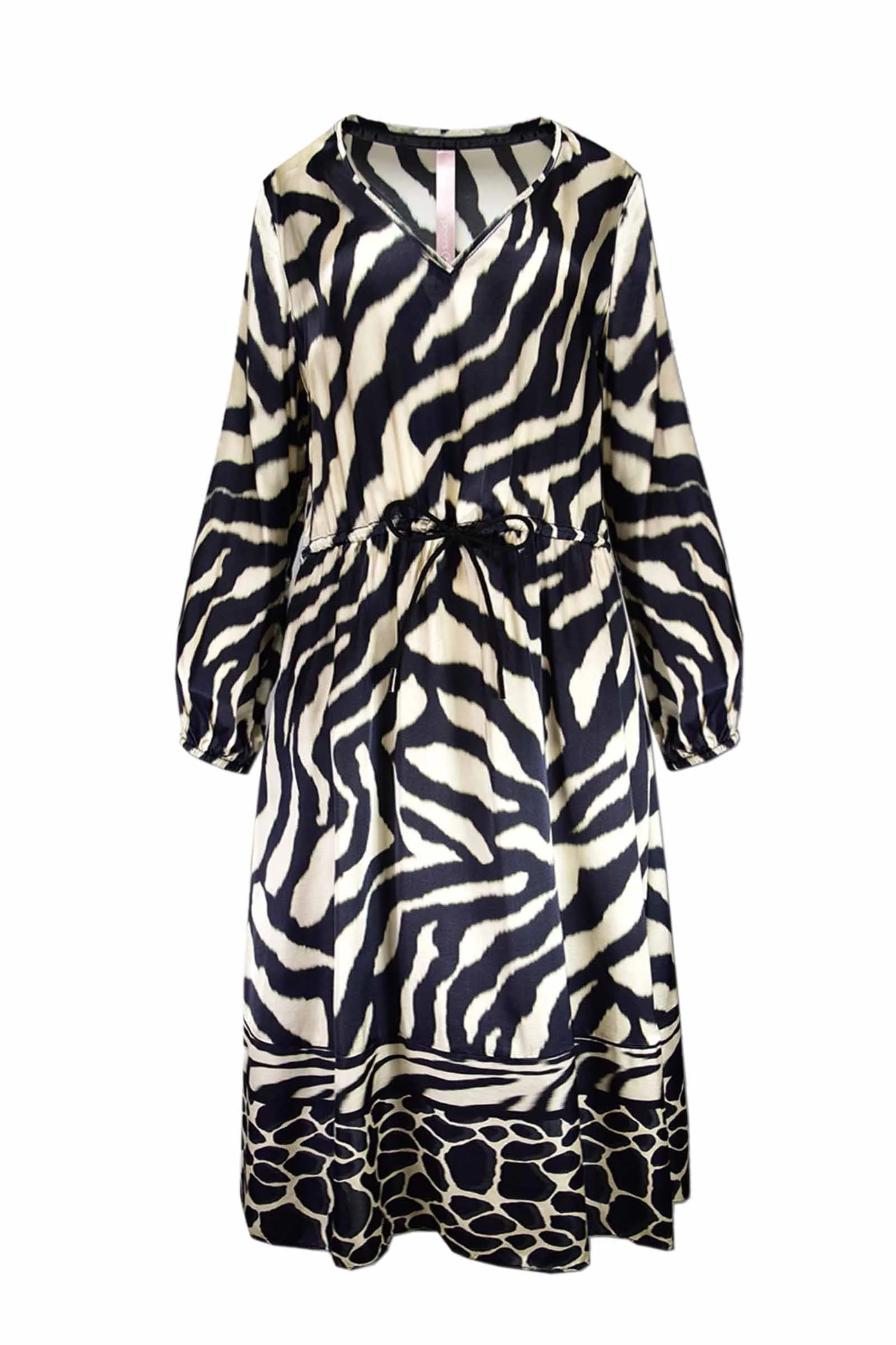 Kleid mit V-Ausschnitt