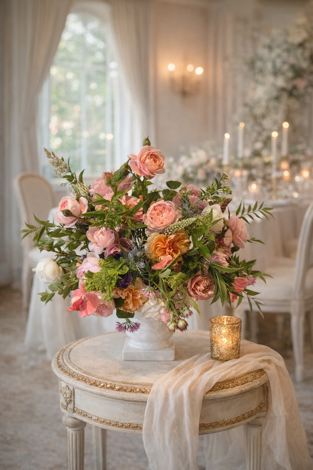 wedding venue flowers
