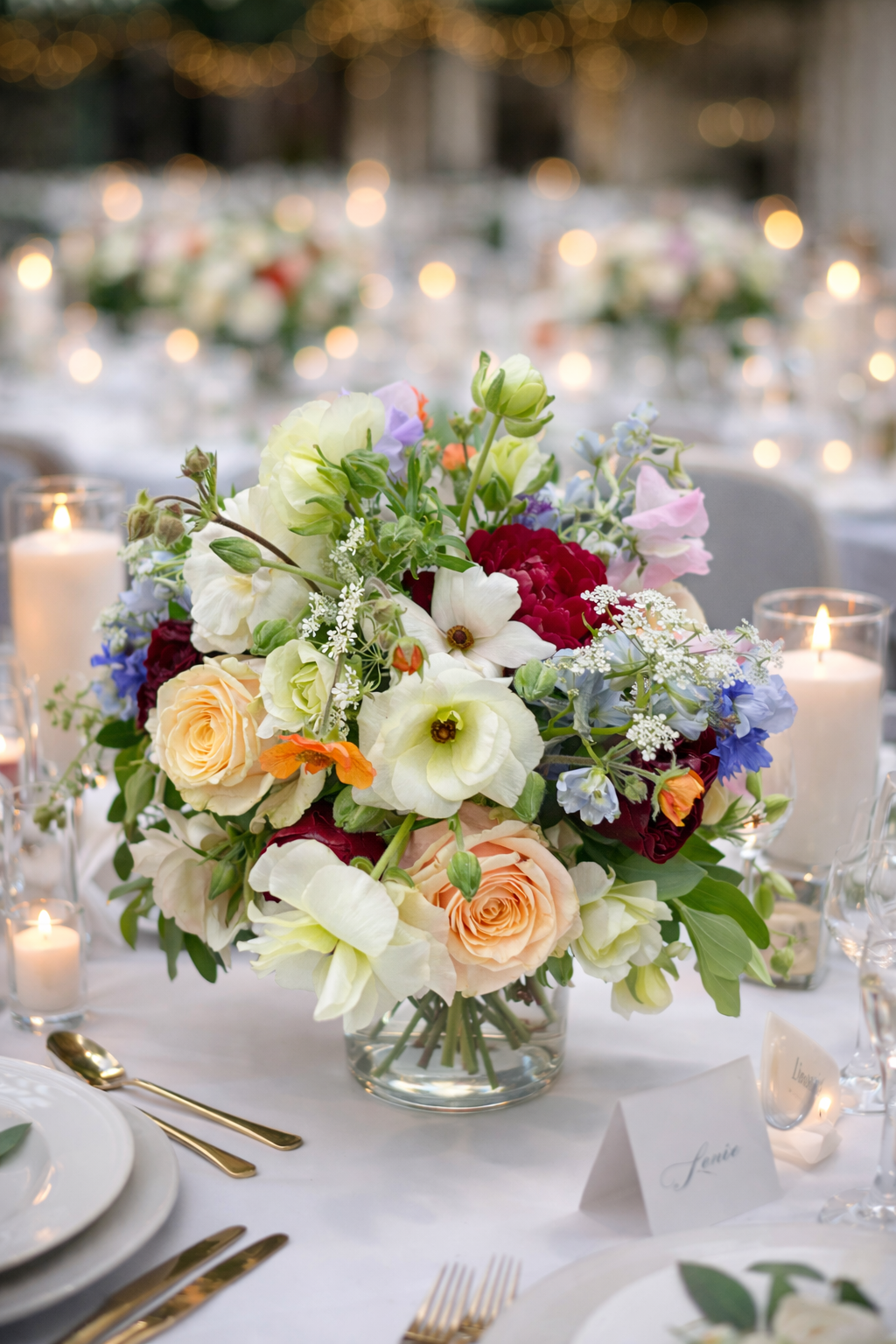 washing borough hall 
 wedding tables