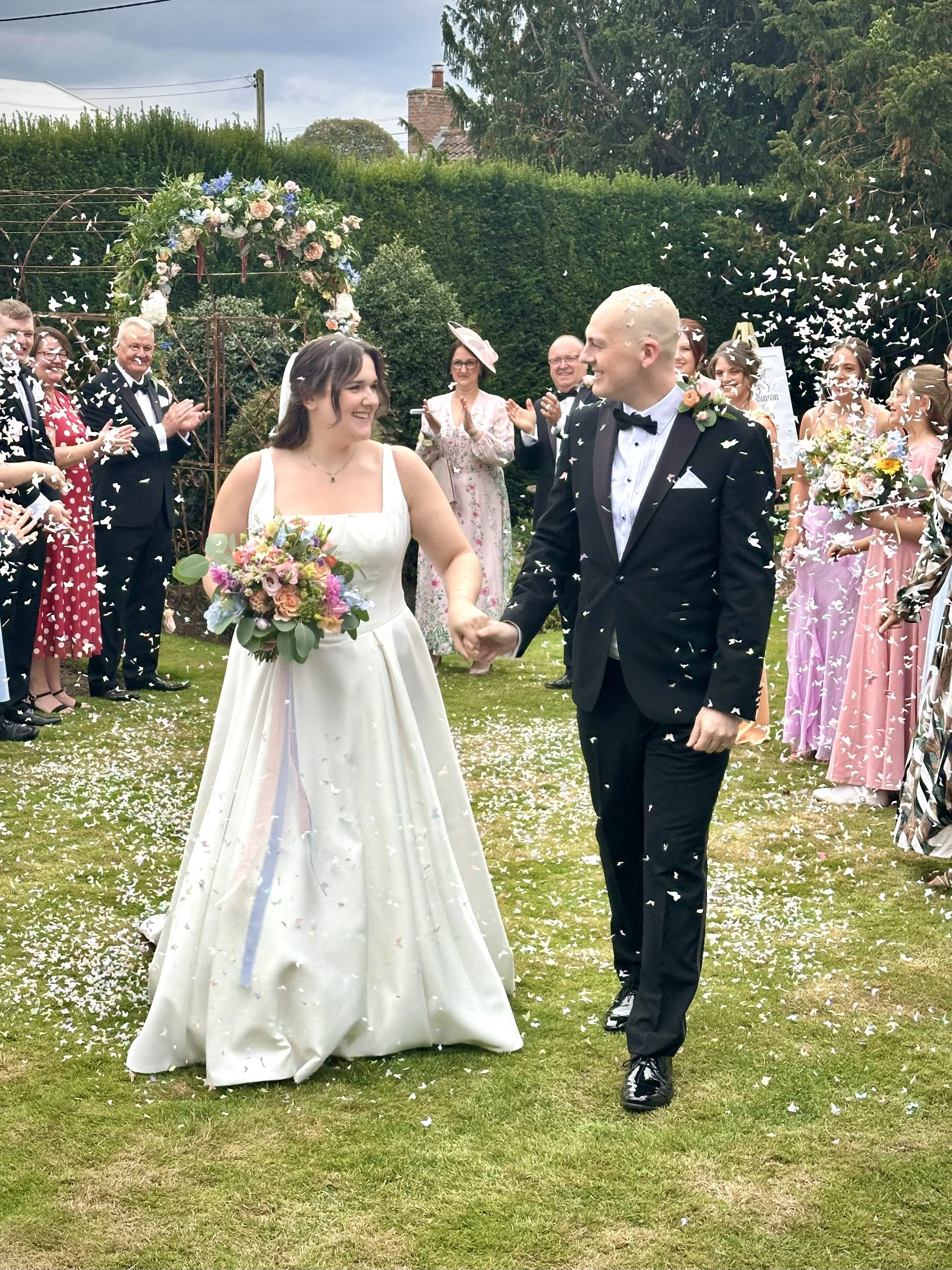 English country garden wedding