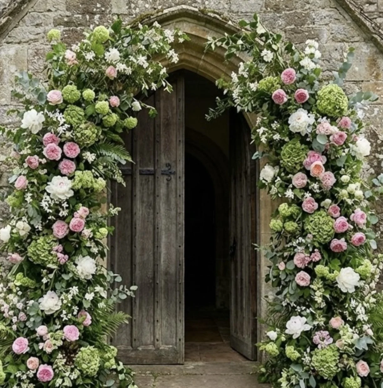 church wedding arch
