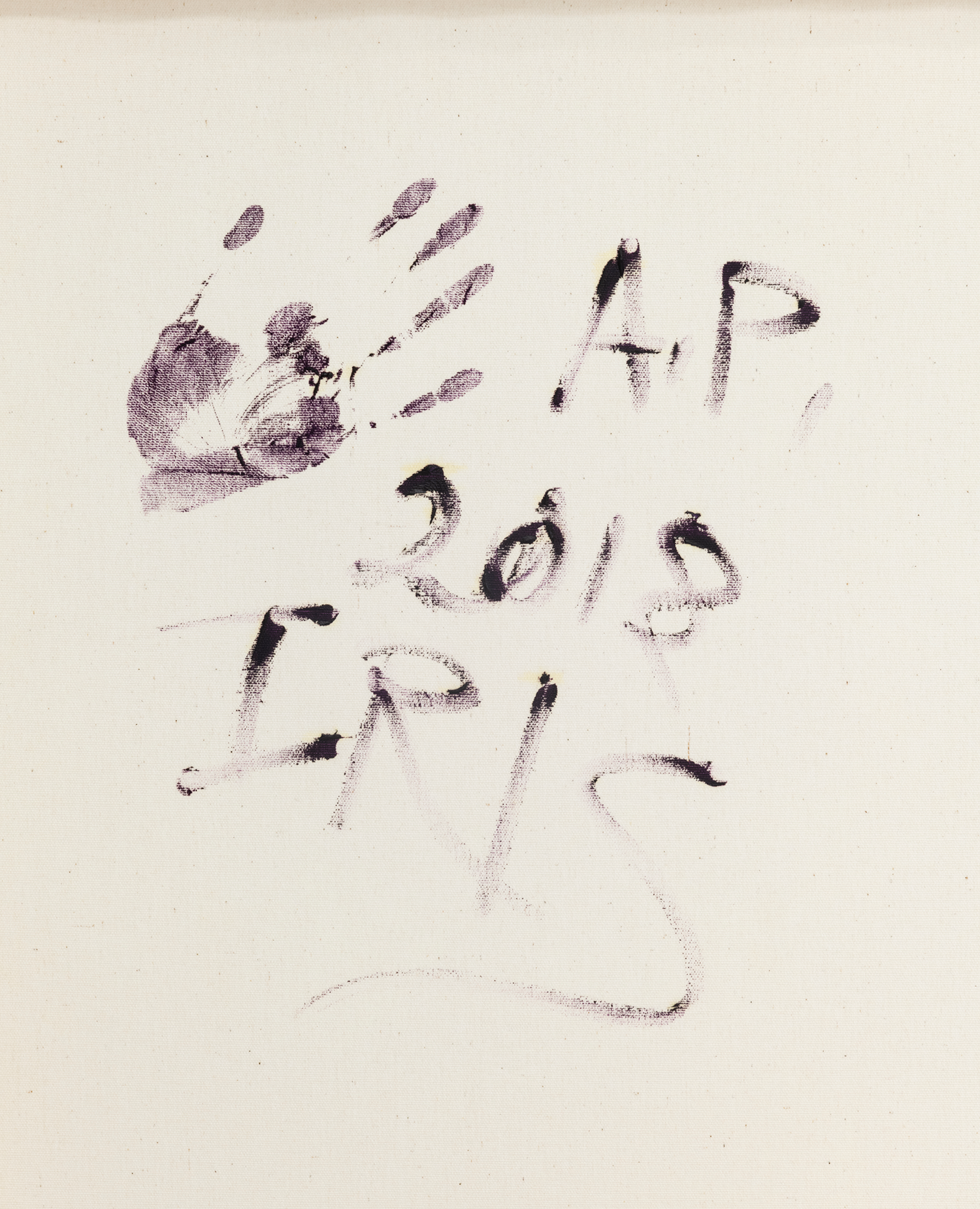 Signature of Artist - Iris Scott - on the back of the canvas.png