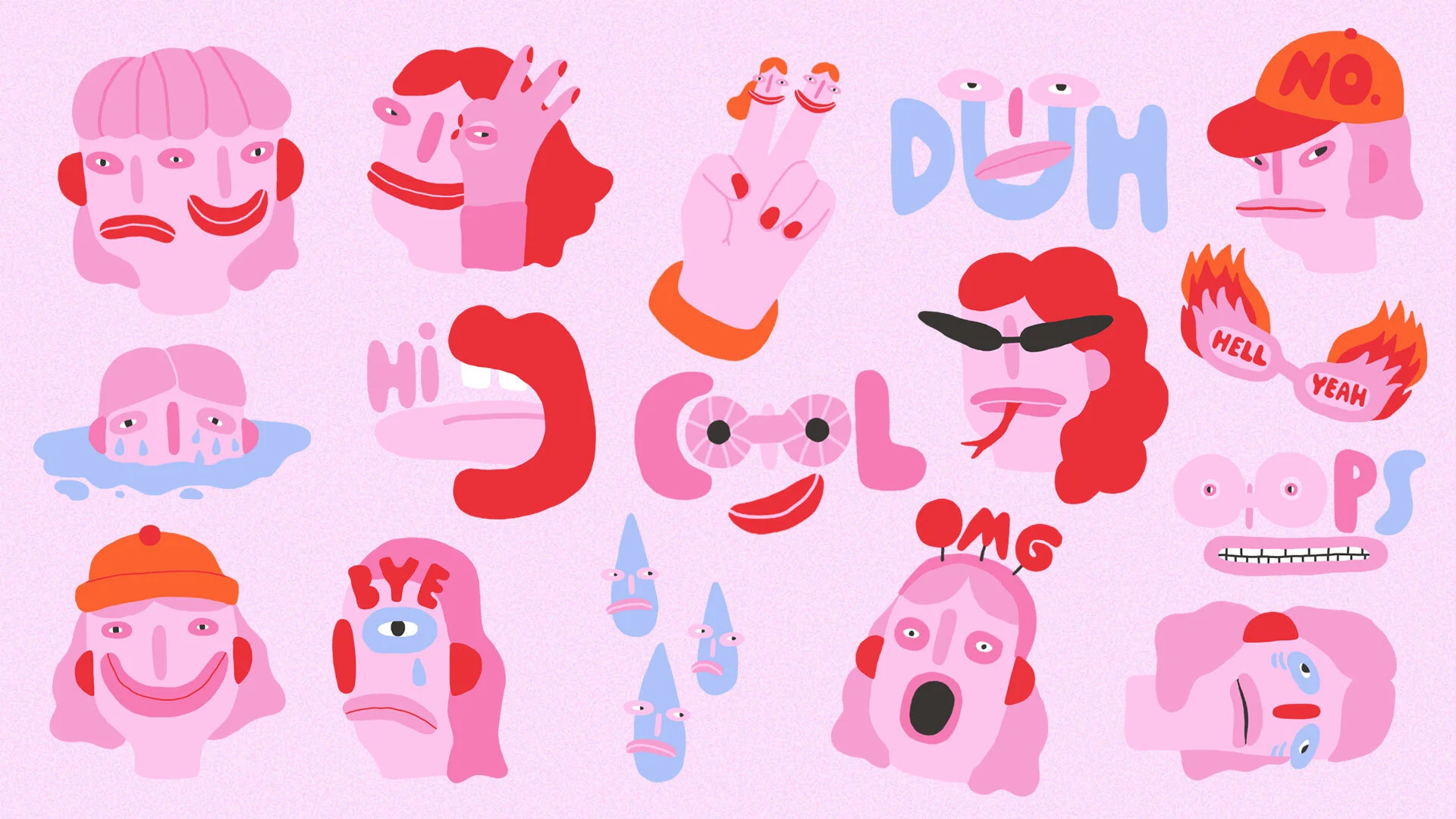 'Everyday Essentials' Sticker Pack