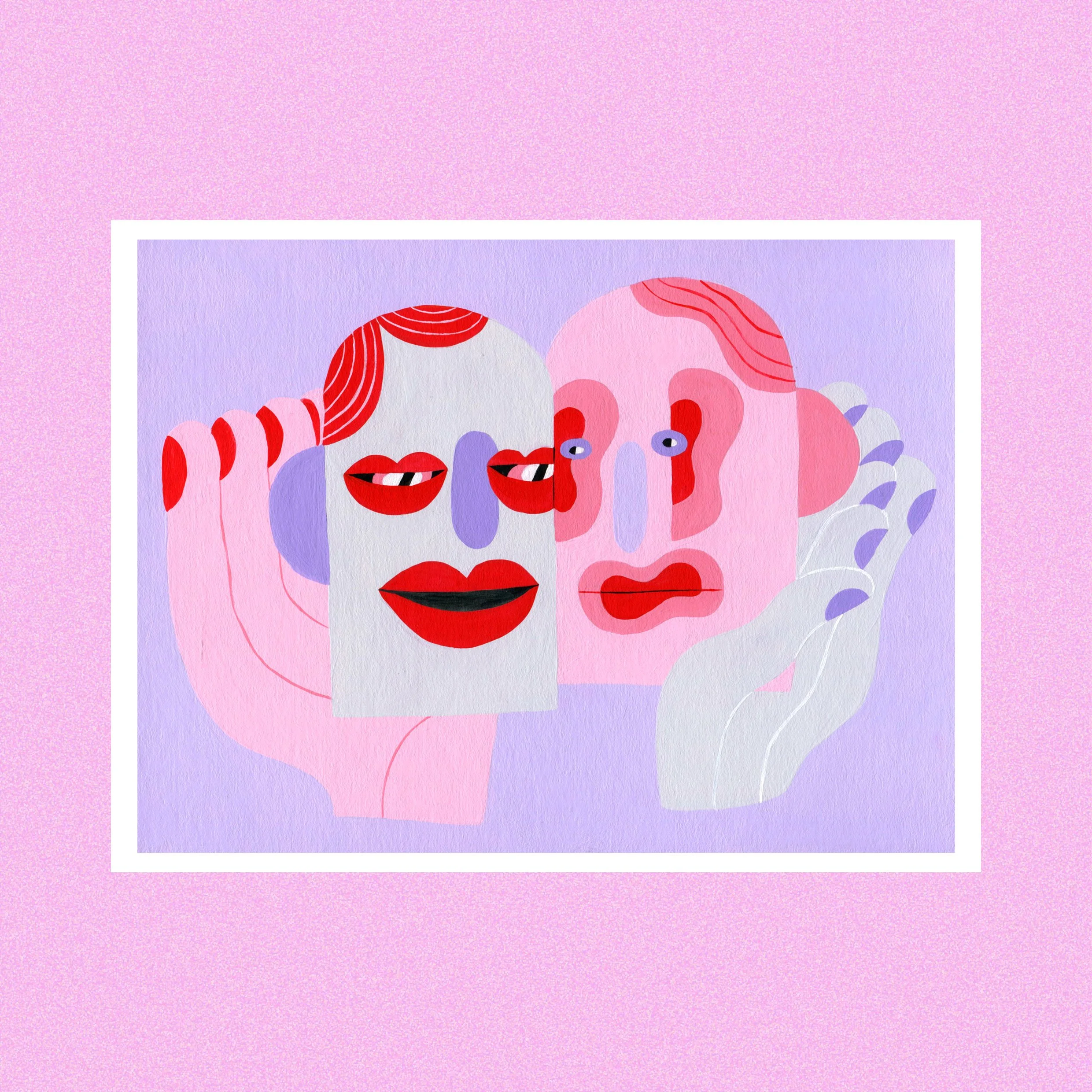 'Let's Talk' Giclée Print
